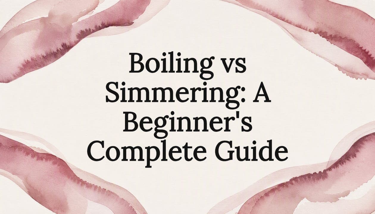 Boiling vs Simmering: A Beginner's Complete Guide