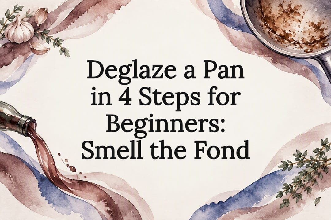 Deglaze a Pan in 4 Steps for Beginners: Smell the Fond